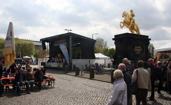 Drugmillers Bigband zum Familienfest Neustädter Markt, Dresden