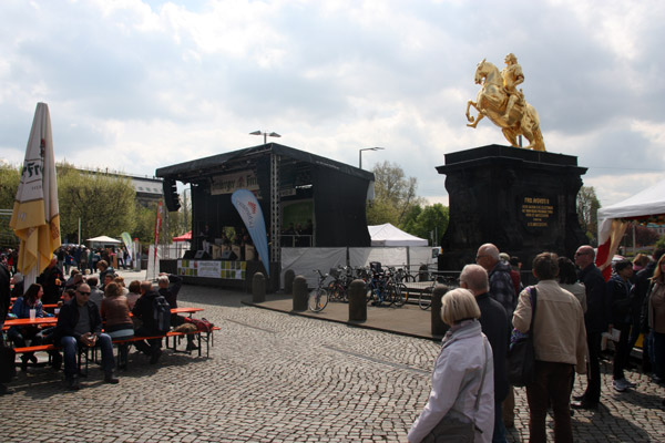 Drugmillers Bigband zum Familienfest Neustädter Markt, Dresden